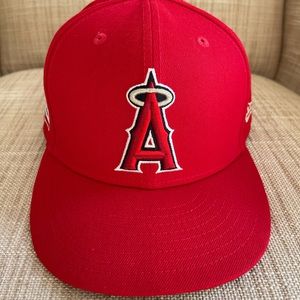 Los Angeles Angels Hat -  7 5/8 - Custom Design